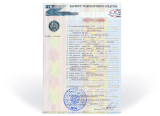 Паспорт ТС для получения пропуска наТТК